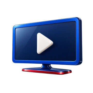 Smart TV — illustration 3D